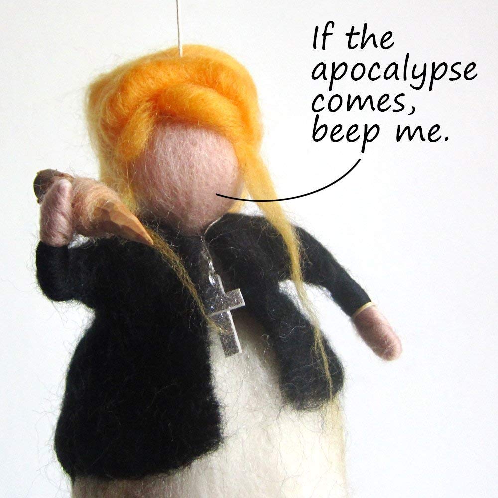 needle felted mobile