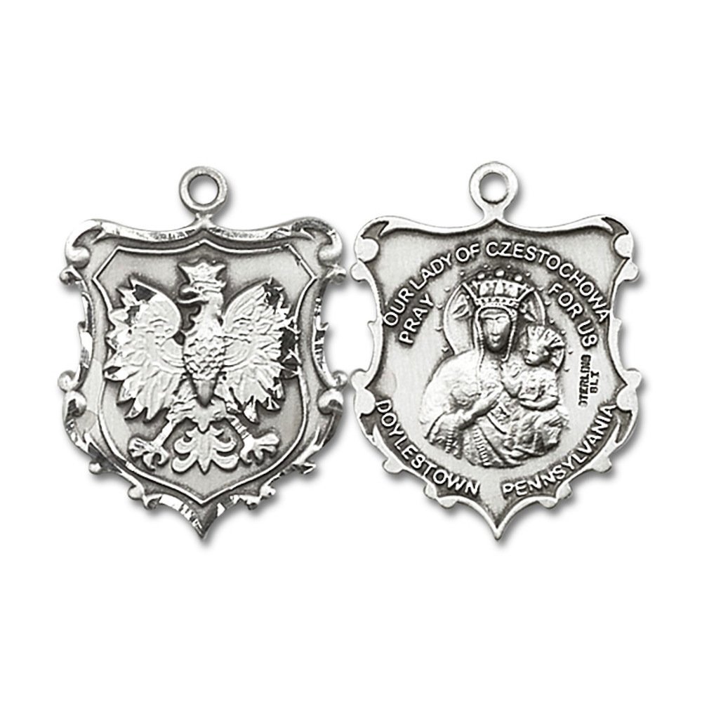 卸売 メモリアルグッズ 3 X 8 7 英語falco Czestochowa Of Lady スターリングシルバーour B00p43izn2 4インチスターリングシルバーでlite縁石チェーン 大特価放出 Www Aiq Aiq Com Mx