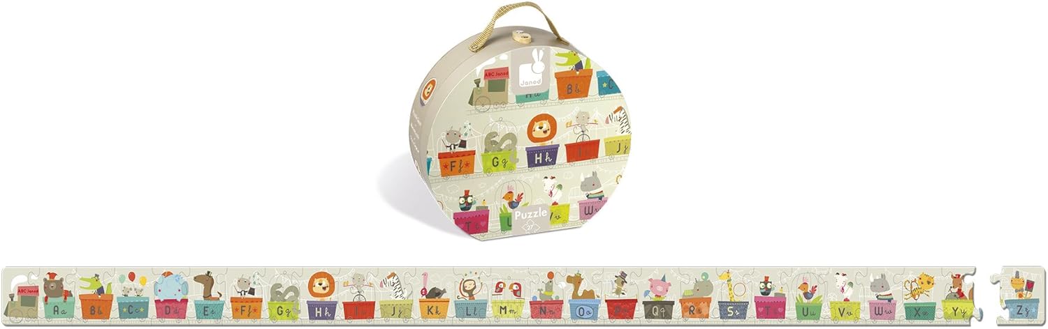 alphabet train floor puzzle