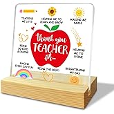 Teacher Gifts for Women Men, Teachers Day Teacher Appreciation Week Gifts, Thank You Nursery Teacher Gifts from Student, End of Year Teacher Gifts, Nursery Teacher Acrylic Decor Plaque Sign