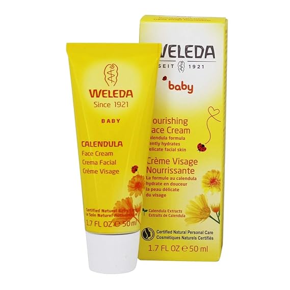 weleda sensitive care face cream baby