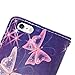 iPhone 6 Plus Case, Cellularvilla iPhone 6S Plus Slim fit Wallet Protective case with Kick Stand Pu Leather flip Cover Drop Protection 3 Card Slots for Apple iPhone 6 6S Plus 5.5 inch Ultra Butterfly