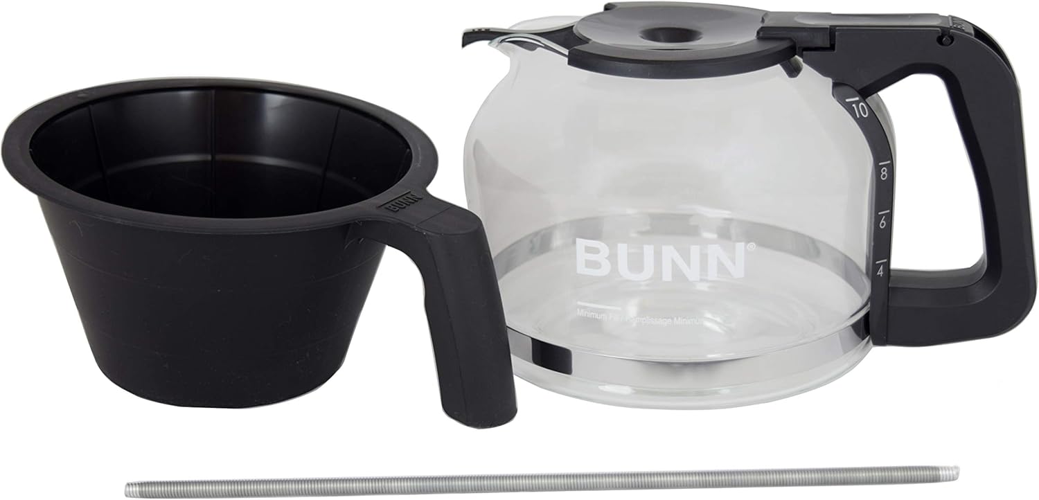 BUNN GRB Velocity Brew 10-Cup Home Coffee Brewer, Black: Drip Coffeemakers: Kitchen & Dining