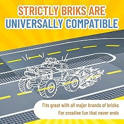 Strictly Briks Toy Building Block – Road