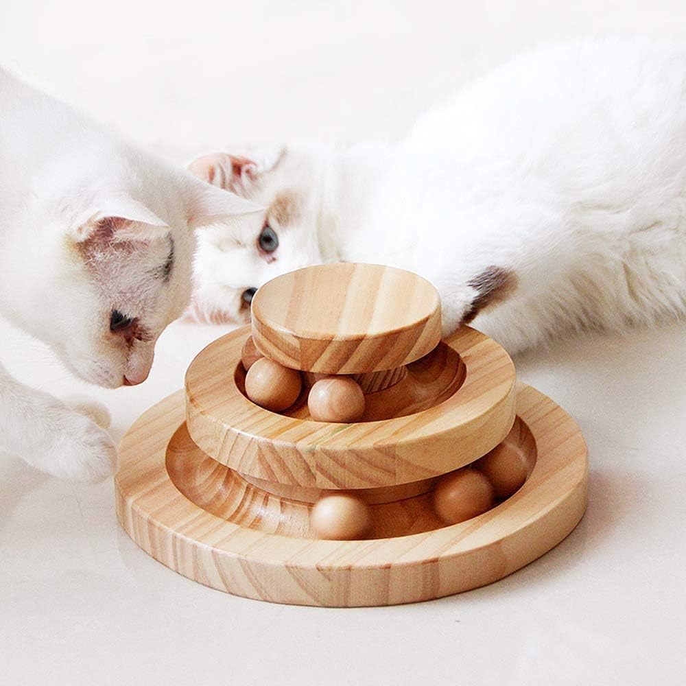 Juguetes De Madera Para Gatos Juguete Interactivo De Madera Para