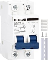 DIHOOL DZ47B-63 DC Circuit Breaker 40A 12-240V 2P MCB Isolator