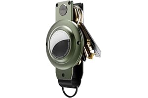 MINBERAND Key Organizer Compact Key Holder Metal Key Chain Minimalist key case key holder for keychain Secures 1-5 Keys