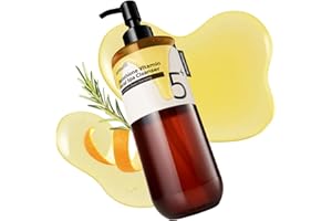 numbuzin No.5 Cleansing Oil, Glutathione & Vitamin C Cleanser for Pores, Sebum & Dark Spots, Rich Oil Texture for Makeup Removal, Radiance Boost & Even-Looking Tone, Helps Soothe Redness 6.76 fl oz