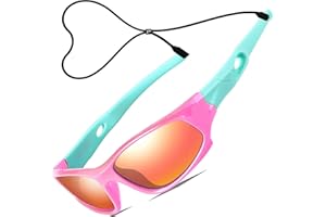 ATTCL Kids Hot TR90 Polarized Sports Sunglasses For Boys Girls Child Age 3-10
