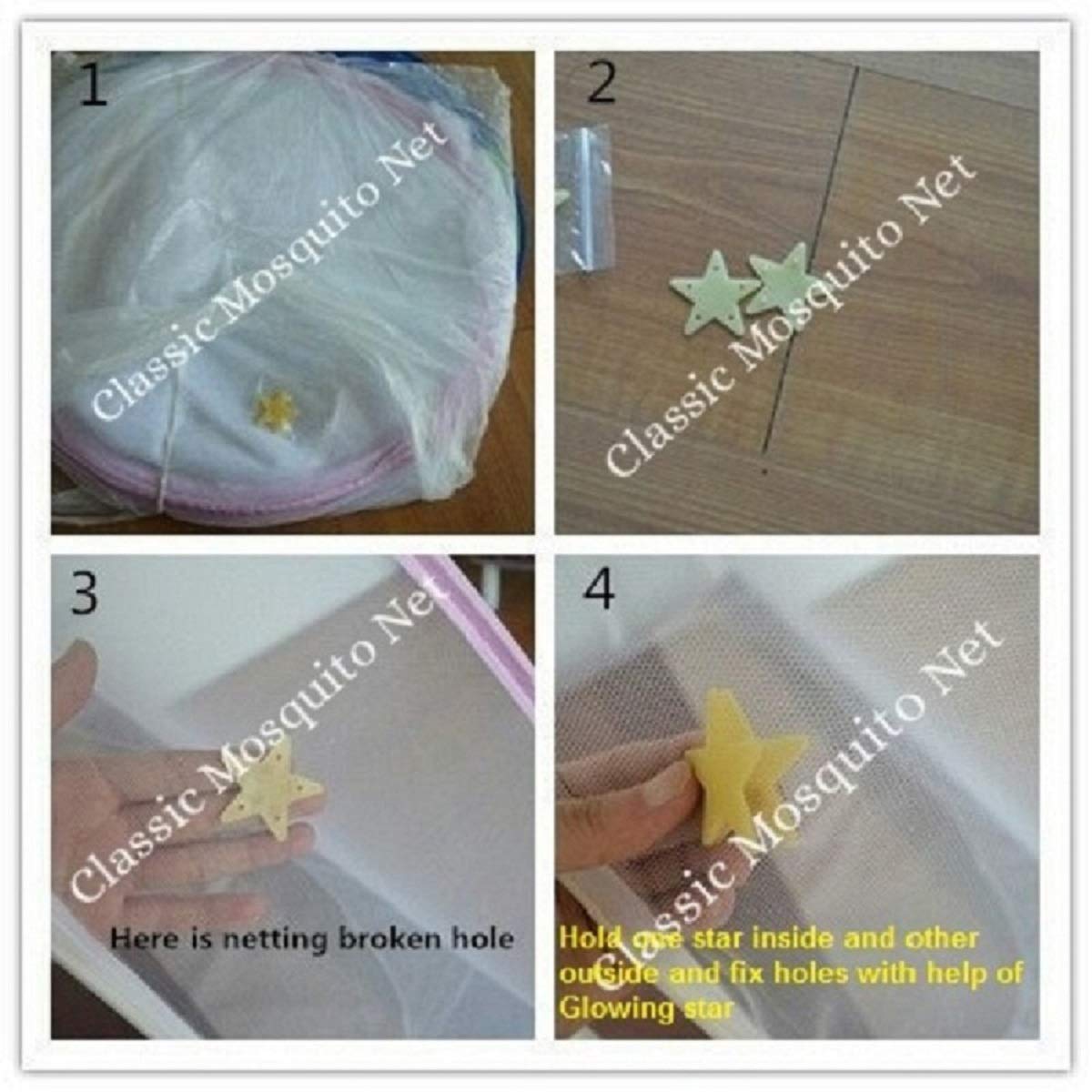 Classic Foldable Mosquito Net King Size Double Bed With Free