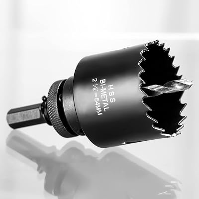 HOME COMPOSER 54mm HSS Hole Saw Bi-Metal Wood Cutting Bit M42