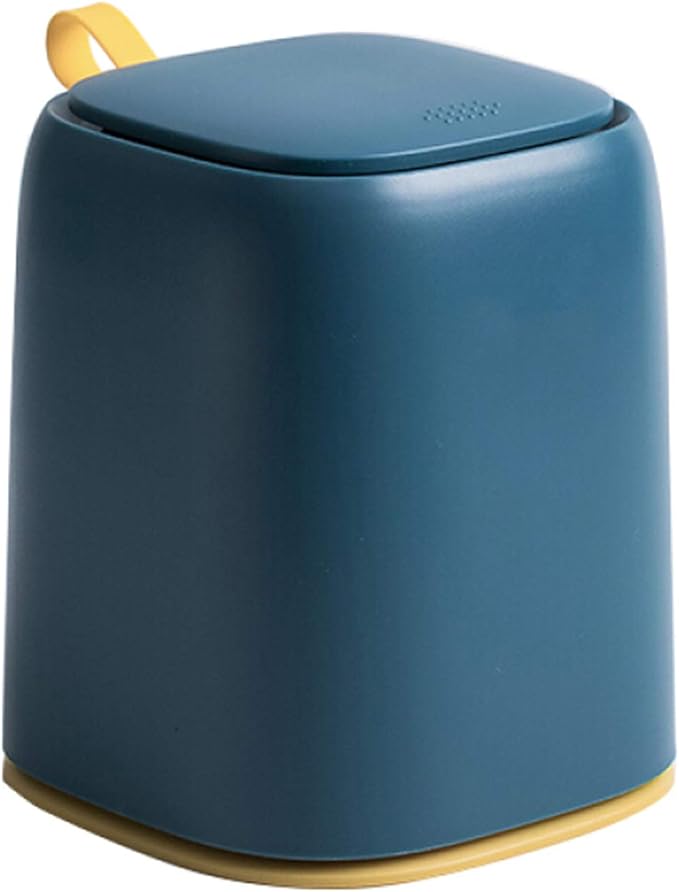 YZCM Mini Basura de Escritorio, pequeña tamaño Creative Linda casa Sala