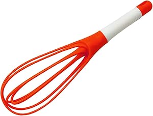 Tamikg Folding Egg Beaters Silicone 2-in-1 Hand Egg Mixer Cream Blender Manual Kitchen Gadgets Hand Blender Handheld Milk Frother