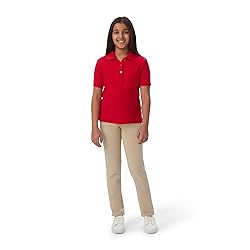 French Toast Little Girls' Short Sleeve Interlock