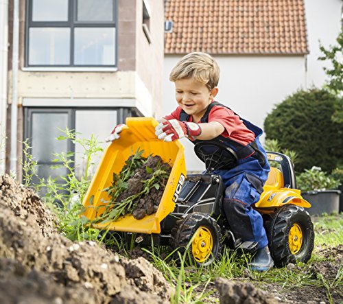 Rolly Toys JCB Dumper Kid Tractor, Yellow
