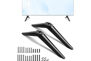 MAOZHREN TV Stand for Element Roku TV Legs, for Element 300/400 / 450 Series, TV Stand Legs for Element 24 32 43 50 55 58 65 in, Please Measure Distance Between Bottom Two Holes