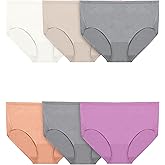 Fruit of the Loom Women's Plus Size Underwear Briefs, Fit for Me, Designed to Fit Your Curves
