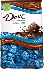 DOVE PROMISES Milk Chocolate Candy Individually Wrapped Bulk Pack (43.07 oz, 150 Piece) Bag