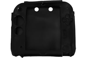 Aramox 2DS Soft Silicone Case Protective Cover for 2DS Controller with Screen Protectors Anti Slip Shockproof Lightweight and