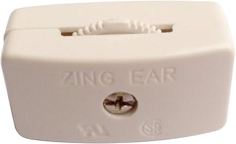 Amazon Co Jp インラインコードスイッチホワイトfor16 2または18 2 Spt 2フラット電気配線コード Diy 工具 ガーデン