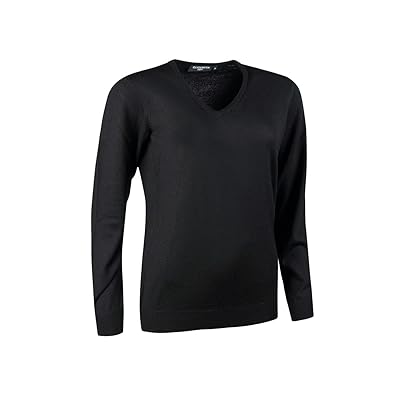 V Neck Amazon Golf Sweaters Glenmuir Women's Merino Wool V Neck