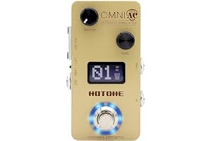 Hotone Omni AC Simulation Guitar Bass Effects Pedal