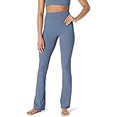 Amazon Essentials Women's Active FormFlex Buttery Soft Flared Leggings High Waist Bootcut 31.5" Inseam Full Length Yoga Pants