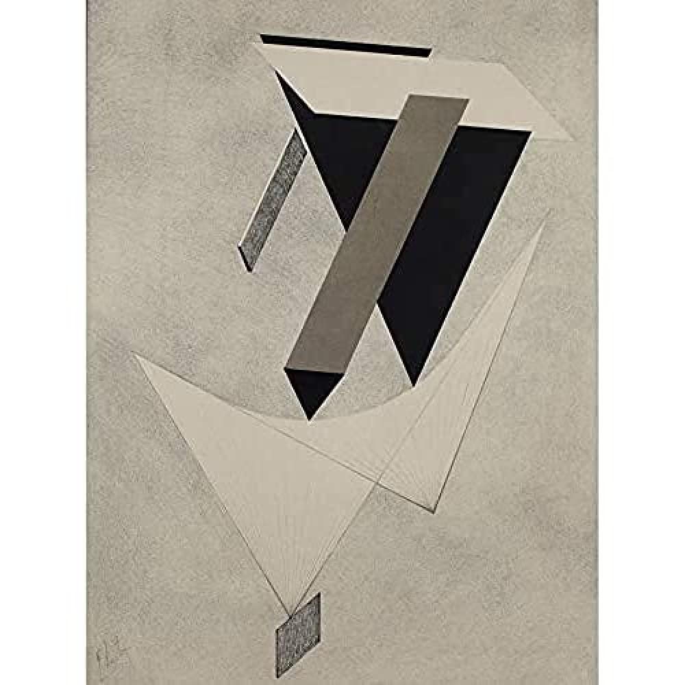 Lazar El Lissitzky Kestnermappe Proun Rob Levnis And Chapman Art Print Canvas Premium Wall Decor Poster Mural