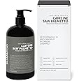 Sent From Earth Caffeine & Saw Palmetto Ketoconazole Biotin dandruff Treatment: Antifungal for Psoriasis, Folliculitis, Dermatitis, Dry Itchy Scalp Vegan Advanced Natural Formula Peppermint Shampoo