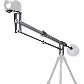 IFOOTAGE 85 inches Carbon Fiber Camera Mini Jib Crane M1 III (Hold up to 33lbs) Foldable and Extendable Jib Arm with 1/4 & 3/