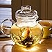 Primula Blossom Glass Teapot, 1 Flowering Teas, Green
