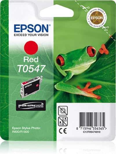 Epson T0547 Red Ink Cartridge Genuine New Original