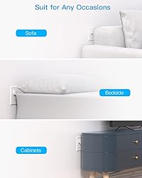 Flat Plug Power Strip, 6 Ft Ultra Thin Flat