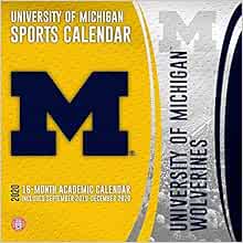 University Of Michigan Wolverines 2020 Calendar: Lang Companies, Inc.: 0841622134274: Amazon.com: Books
