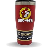 Buc-ee's Red Stainless Steel Tumbler With Bucky the Beaver, Double Wall Vacuum Insulated, 20 Ounces