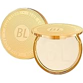 BLUE LOVE Pressed Powder Foundation - Lightweight, Oil-Free Compact Makeup, Medium to Full Coverage, Matte Finish, Shine Control, Long Lasting - For All Skin Types (Ivory)