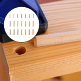 Gunwon 21Pcs Wooden Dowel Pins 6mm 8mm 10mm 40mm Hardwood Dowels Set view 6