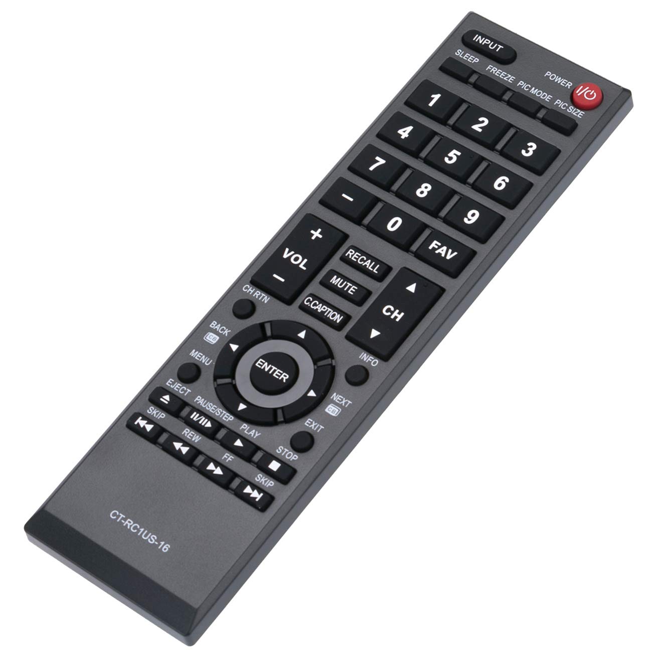 CT-RC1US-16 Replace Remote Control fit for TOSHIBA
