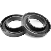 Front Coil Spring Insulators, Front Upper Coil Spring Isolators Compatible with Dodge 1997-2004 Dakota, 1999-2003 Durango, 1994-2010 Ram 1500/2500, 2014-2023 Ram 1500, 1994-2009 Ram 3500 (for 2WD)