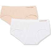 Calvin Klein girls Modern Cotton Hipster Underwear 2-pack