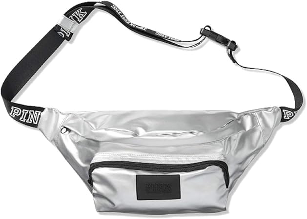silver fanny pack amazon