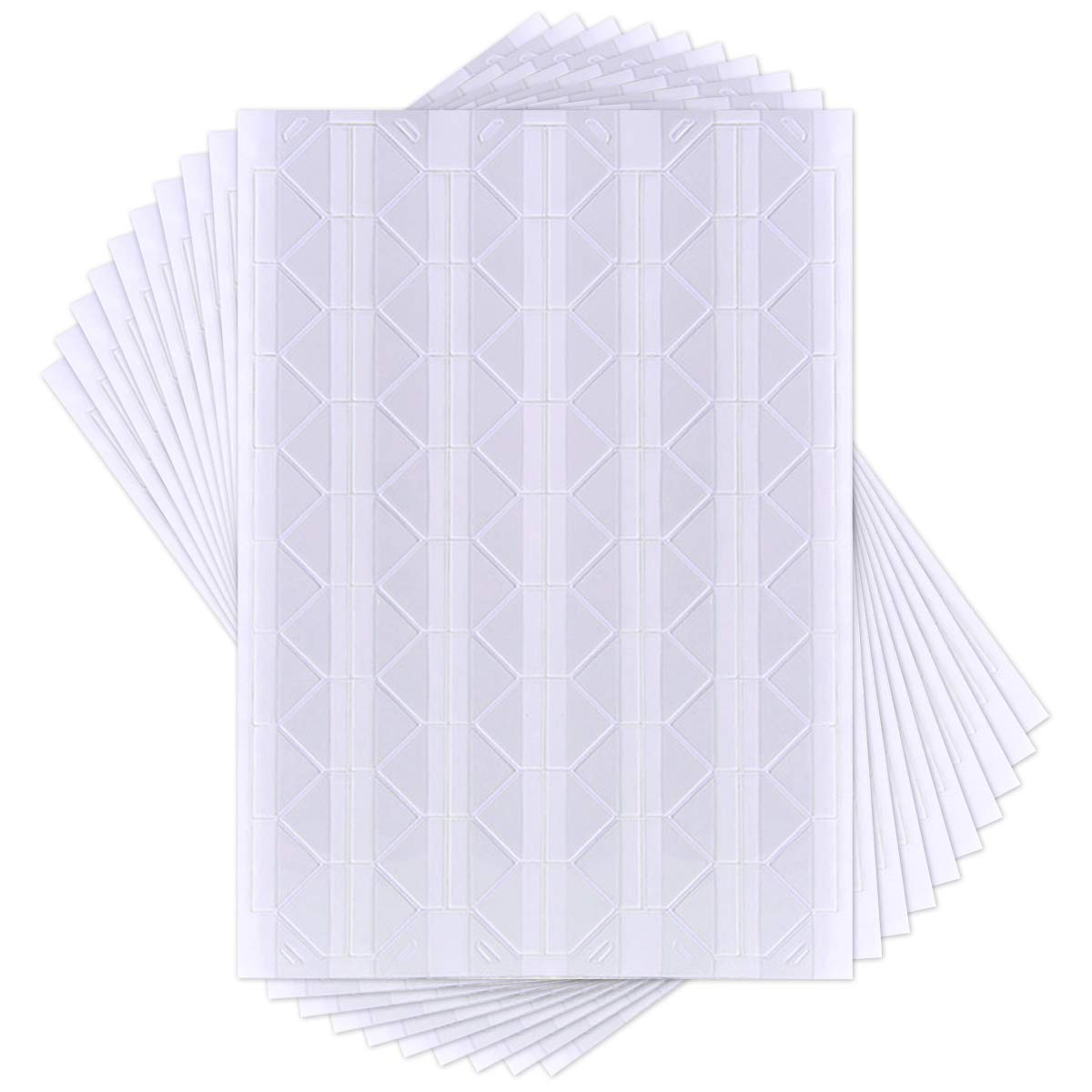 Photo Stick Corners, 1020pcs Adhesive Photo Sticker Corners for DIY Scrapbook, Journal and Picture Album, Clear
