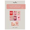 DaySpring - Happy Valentine's Day Card Assortment - 8 Design Assortment with Scripture - 24 Boxed Valentine Cards and Envelopes