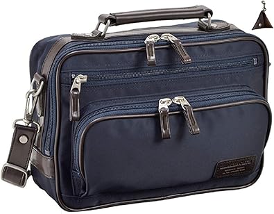 Amazon 世界に誇る職人技 ショルダーバッグ メンズ A5ファイル 肩掛け 斜めがけ ビジネスバッグ 男性用 日本製 豊岡製鞄 ツイルナイロン 耐久性 多機能性 軽量 旅行 横型 Toyookanokaban ショルダーバッグ