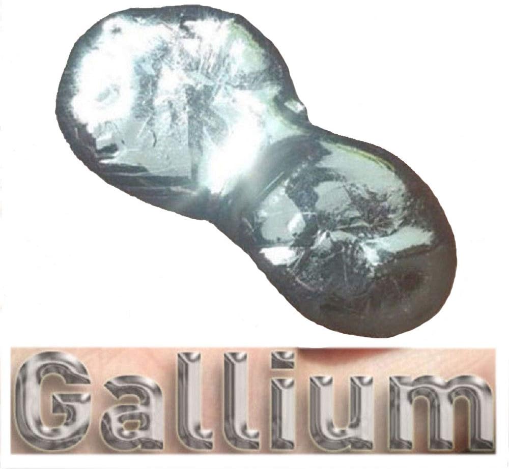 Gallium Element 99.99 High Purity Experiment Collection Toy (100g) Kitchen