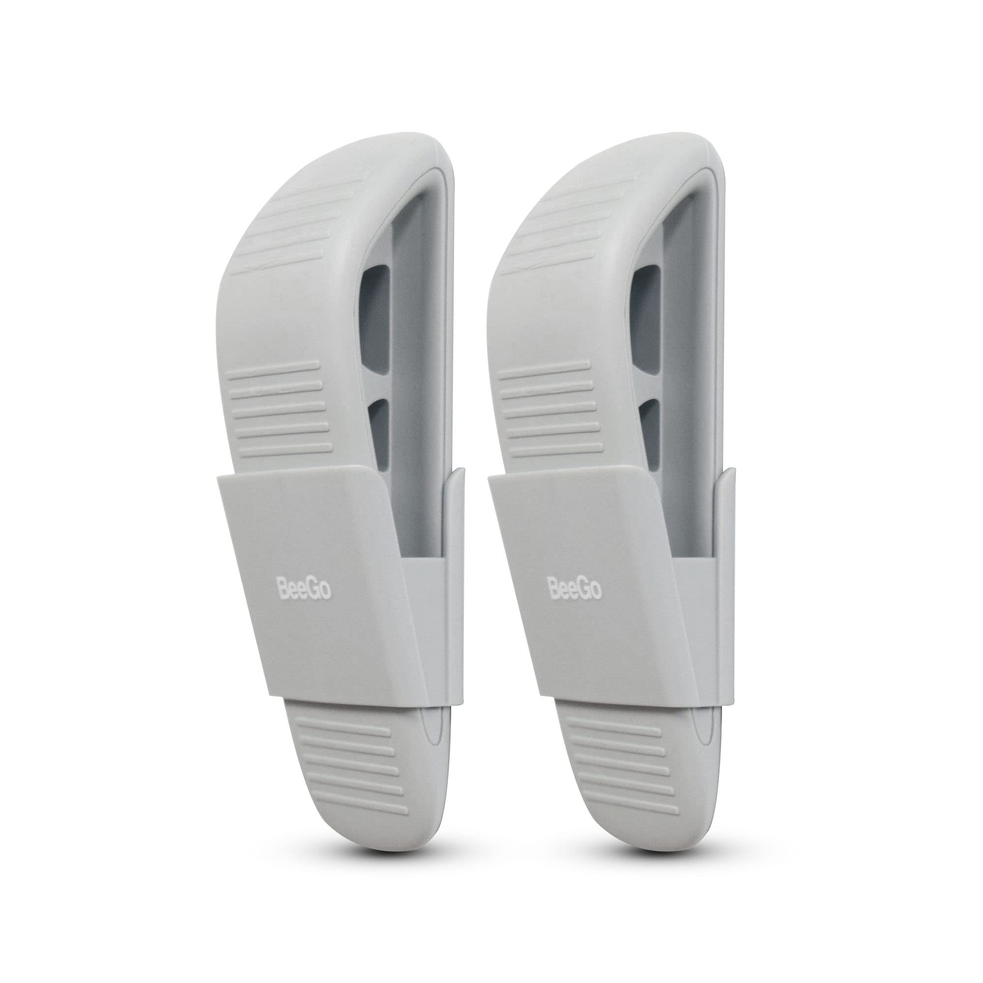 BeeGo® 2 Pack - Door Stoppers with Holder, Suitable for All Floor Types, Indoors and Outdoor Use - Ideal Door Stoppers for Floor Protection. Door Wedges Heavy Duty, Baby Safety Guard, Door Jammer