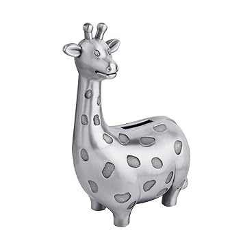 Amazon Feyarl 鹿の貯金箱 キリン 合金製貯金箱 インテリア小物