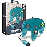 Hyperkin "Captain" Premium Controller for N64 (Turquoise) - Nintendo 64