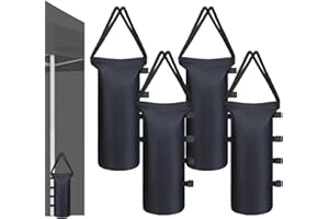 Inntop 150 lbs Canopy Tent Weights Sand Bags Set of 4, Heavy Duty 1680D Canopy Weights Sandbags for Instant Outdoor Canopy, Pop Up Sun Shelter, Gazebos, Sunshade
