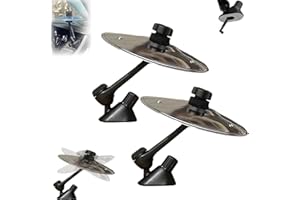 Car Crash Cymbal Suitable for All Types Of Vehicles, Car Cymbal Mini Drum Set Air Vent, Easy Clip-On Mini Drum Cars Vent, Mak